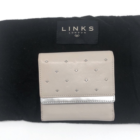 Links of London studded trifold wallet - NWT - Picture 1 of 7